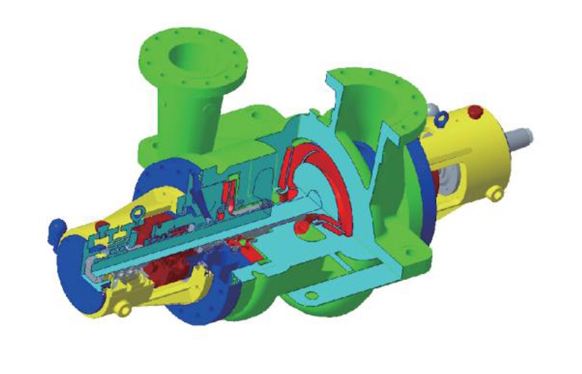 Structure of BB2 process chemical pump